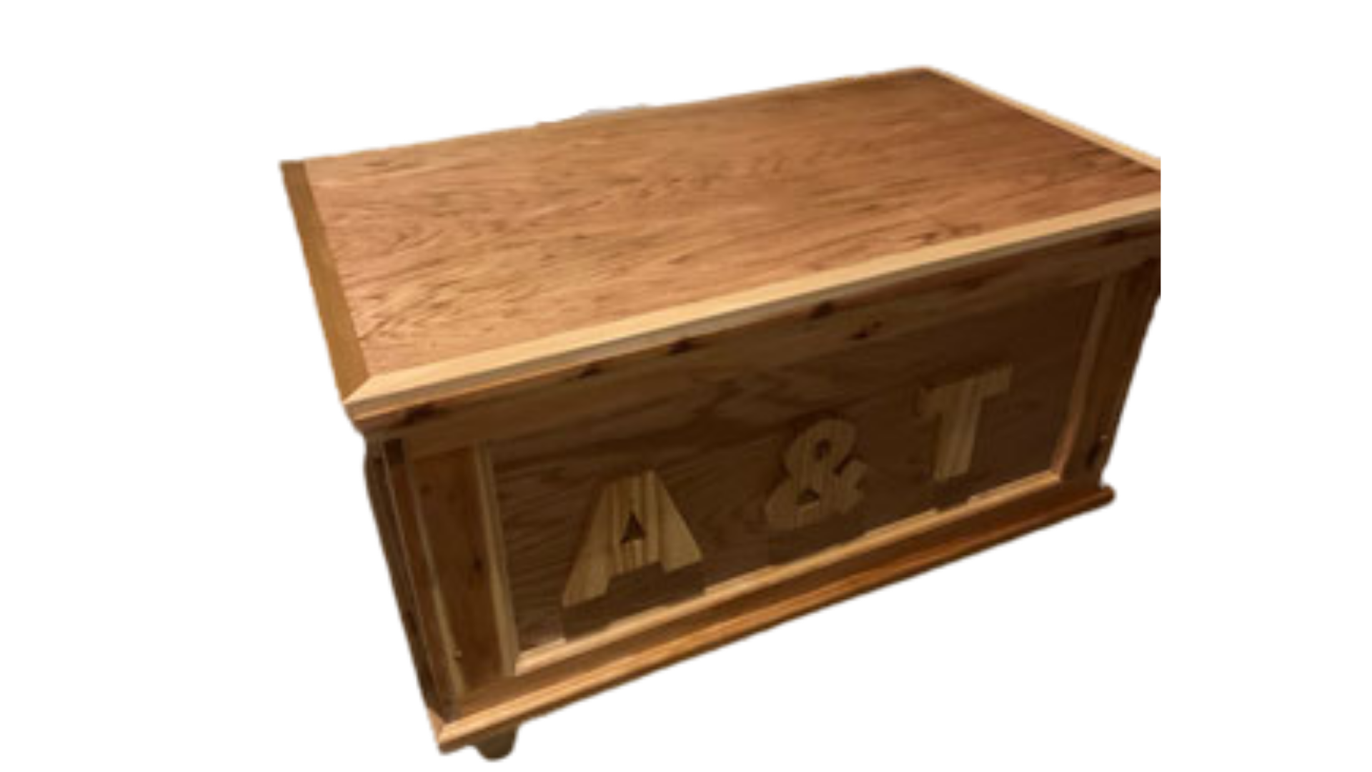 Custom Wood Storage Chest 